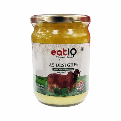 EATIQ ORGANIC A2 GHEE 500 ML