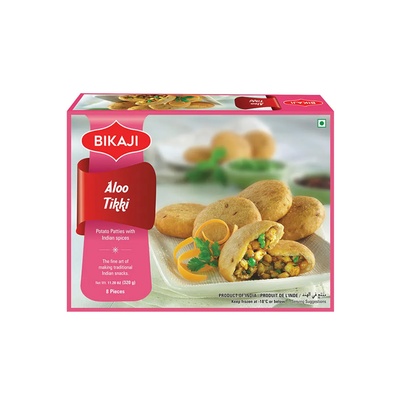 BIKAJI ALOO TIKKI 8 PIECE 320X12 FZ