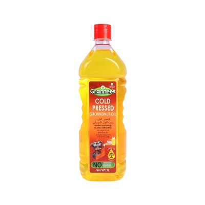 GRANNEES COLD PRESSED GROUNDNUT OIL 1LTR
