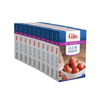 GITS GULAB JAMUN MIX 100G X 10