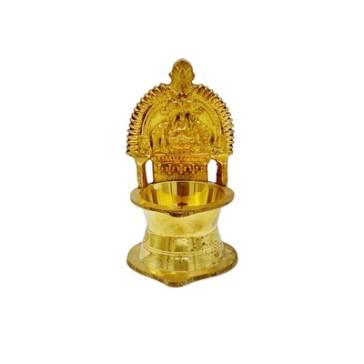 BRASS LAXMI DIVA NO.4