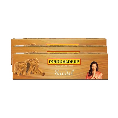 MANGALDEEP SANDAL AGARBATTI 1X12