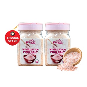 ORGANIC SECRETS HIMALAYAN PINK SALT  400 GM JAR X2 -SPECIAL OFFER