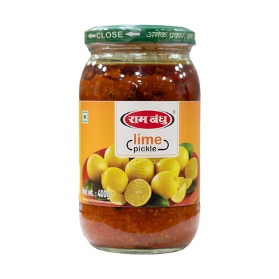 RAM BANDHU LIME PICKLE 400 GM