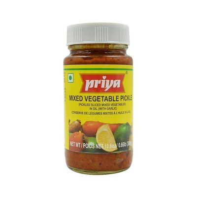 PRIYA MIX VEG PICKLE 300G