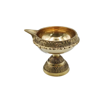 BRASS KUBER STAND PYALI NO 3