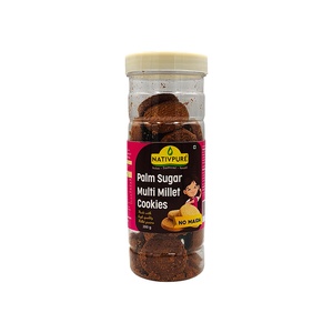NATIVPURE PALM SUGAR MULTI MILLET COOKIES 200 GM