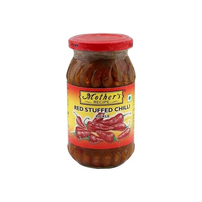 M/REC RED STUFFED CHILLI PICKLE 400G