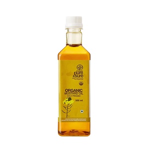 ORG PURE AND SURE MUSTARD OIL500 ML