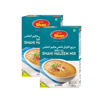 SHAN SHAHI HALEEM MIX 2X300GM PROMO