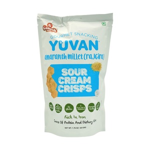 YUVAN AMARANTH (RAJGIRA) SOUR CREAM CRISPS 50GM