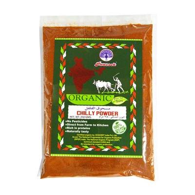 ORGANIC CHILLI PWD 250GM