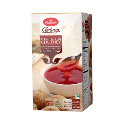 HALDIRAMS KHATTI METHI CHTNY 400G