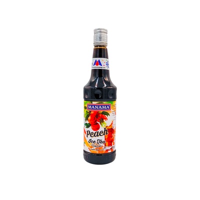 MANAMA PEACH ICE TEA SRYUP 750 ML