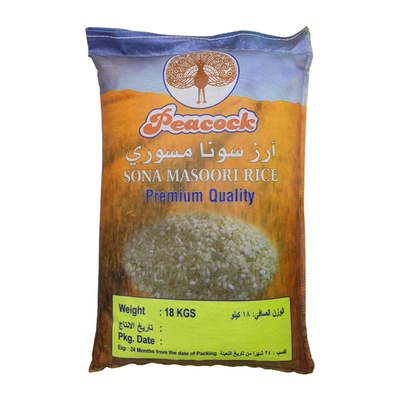 PCK SONA MASURI RICE 18KG