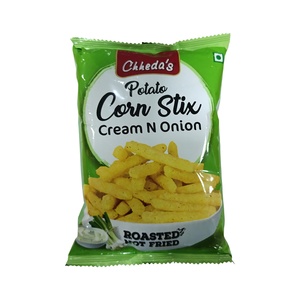 CHHEDAS POTATO CORN STIX CREAM & ONION 50GM
