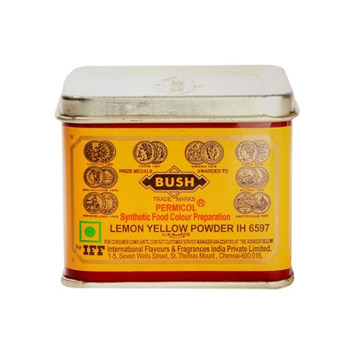BUSH LEMON YELLOW POWDER 100GM