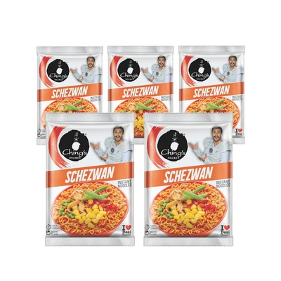 CHING S SCHEZWAN NOODLES 5 X 60G