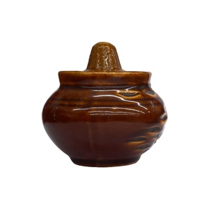 CLAY CHINA JAR ROUND