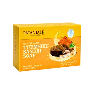 PATANJALI - REJUVENATING TURMERIC SANDAL SOAP - 125G