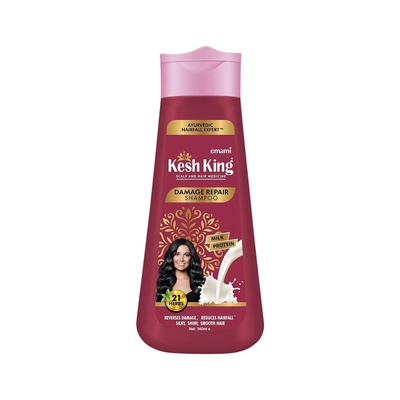 KESH KING DAMAGE REPAIR MILK PROTEIN SHAMPOO 340 ML