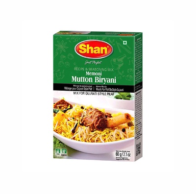 SHAN MEMONI MUTTON BIRYANI 60GM