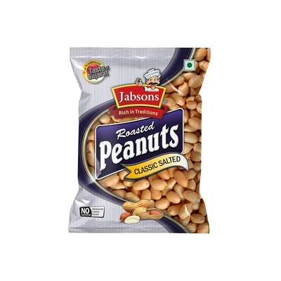 JABSONS ROASTED PEANUTS - CLASSIC SALTED 160GM