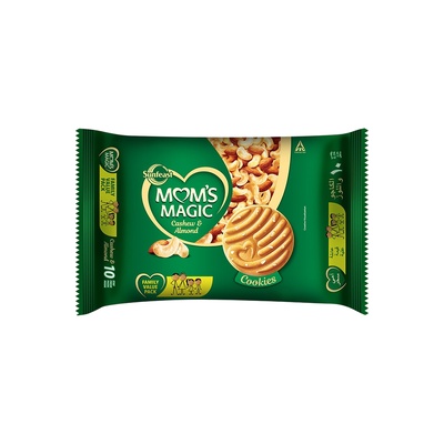 MOMS MAGIC CASHEW &ALMND COOKIES 12X75G