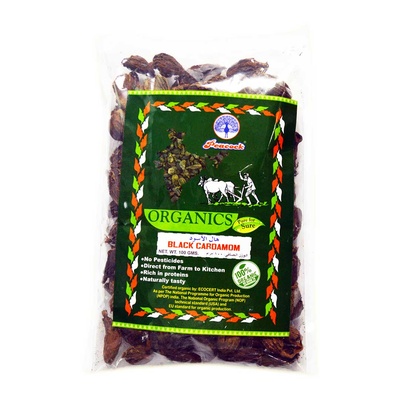 ORGANIC CARDAMOM BLACK 100GM