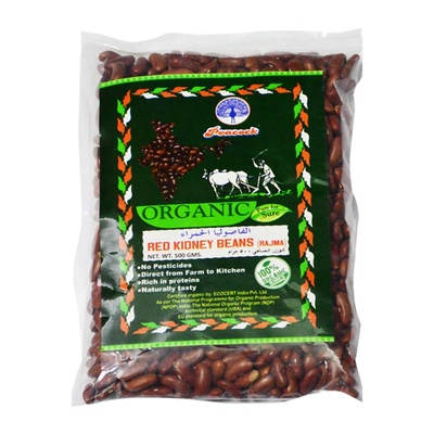 ORGANIC RED KIDNEY BEANS 500GM