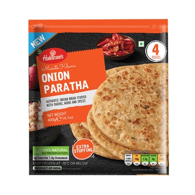 HALDIRAMS ONION PARATHA 400GM