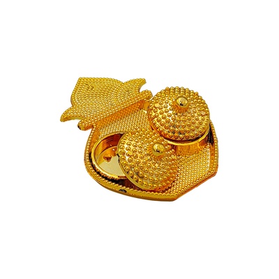 HALDHI KUMKUM KALASH PLATE