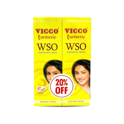 VICCO TURMERIC VANISHING CREAM 60GX2-20% OFF