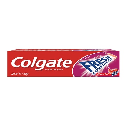 COLGATE FRESH CONFIDENT RED 125ML