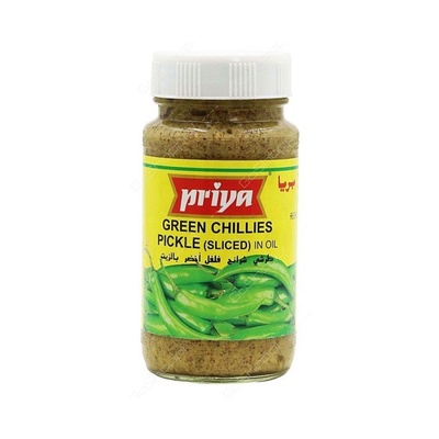 PRIYA GREEN CHILLI PKL 300G