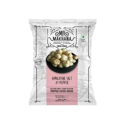MR. MAKHANA HIMALAYAN SALT & PAPPER 25GM
