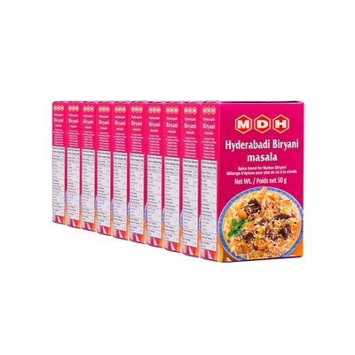 MDH HYDERABADI BIRYANI MASALA 50GM X 10