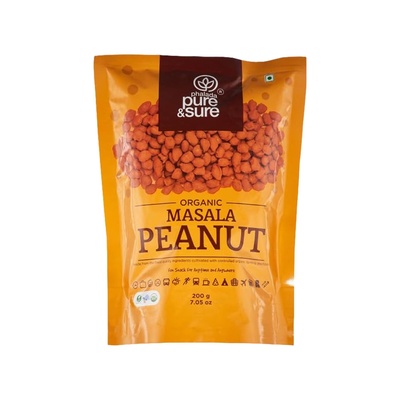 ORG PURE AND SURE PEANUT MASALA 200GMS