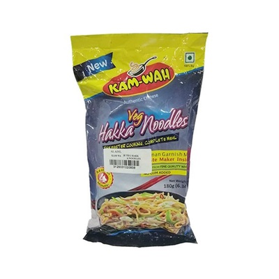 KAM WAH VEG HAKKA NOODLES 180GM