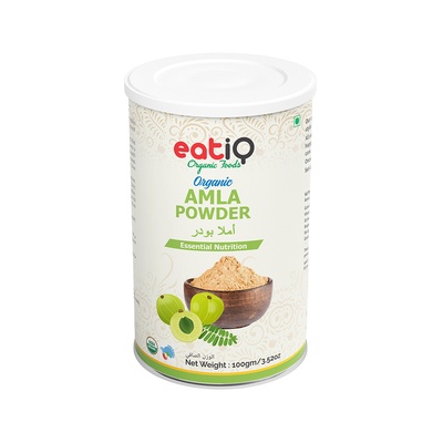 EATIQ ORGANIC AMLA POWDER 100 GM