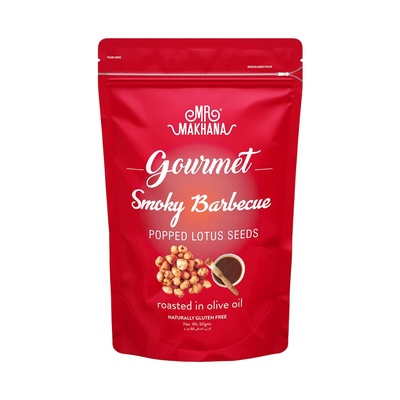 MR MAKHANA GORMET SMOKEY BARBECUE 50 GM