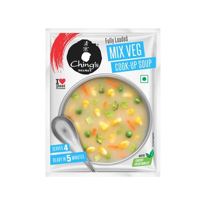 CHINGS MIX VEG COOKUP SOUP 55GM
