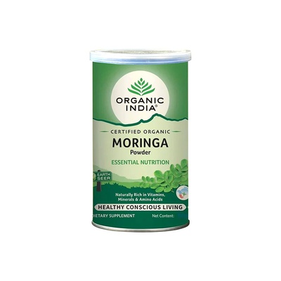ORG IND MORINGA POWDER CAN 100G