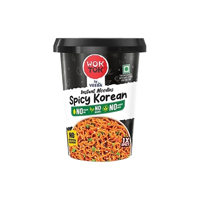 VEEBA WOK TOK INSTANT NOODLES SPICY KOREAN 92.5G