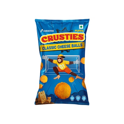 CORNITOS CRUSTIES CLASSIC CHEESE BALLS CORN SNACKS 60G