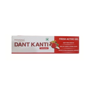 PATANJALI DANT KANTI FRESH POWER GEL TP 150 GM