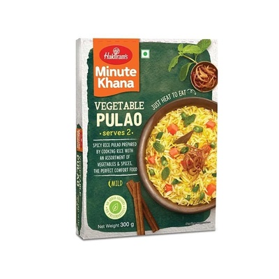 HALDIRAMS MINUTE KHANA VEGETABLE PULAO 200GM