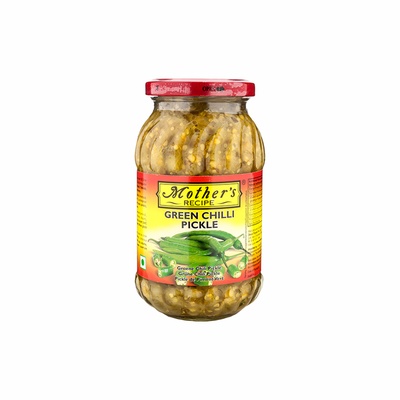 M/REC GREEN CHILLI PICKLE 400G