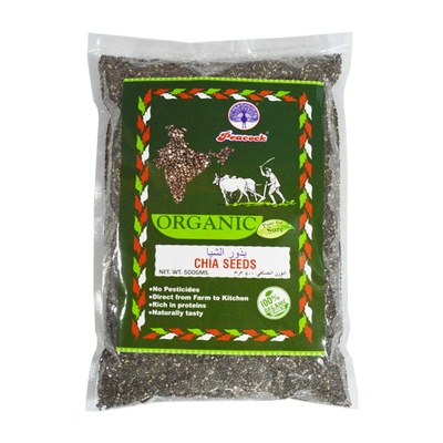 ORGANIC CHIA SEEDS 500GM