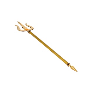 BRASS 18 INCH TRISHUL